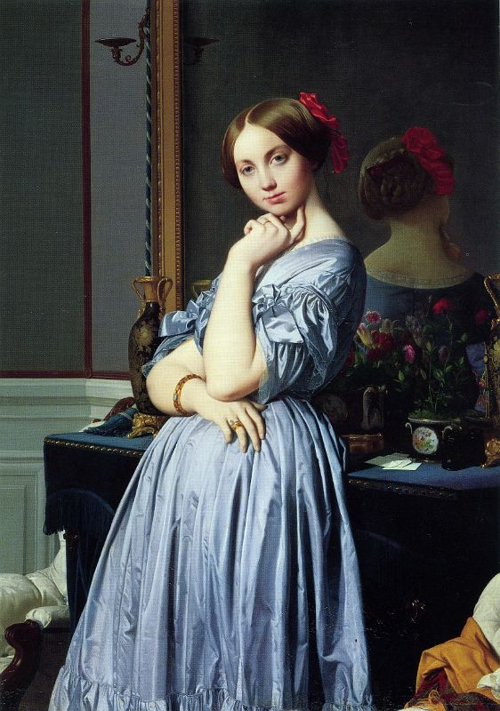 21 Comtesse dHaussonville - Jean-Auguste-Dominique Ingres 1845 Frick Collection New York City